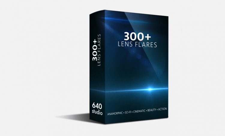 300+ Action Sci-fi Cinematic Anamorphic Lens Flares