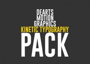 Kinetic Typo Pack