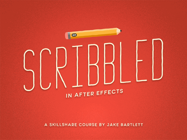 Scribbled In After Effects