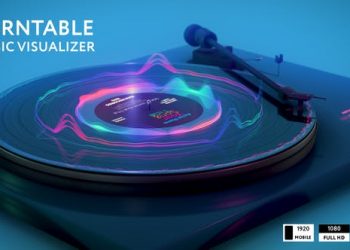 Turntable Music Visualizer