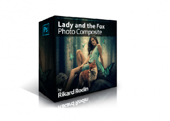 Lady and the Fox Photo Composite – Kelvin Designs