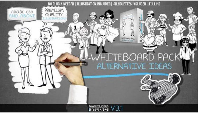 Videohive Whiteboard: Alternative Ideas