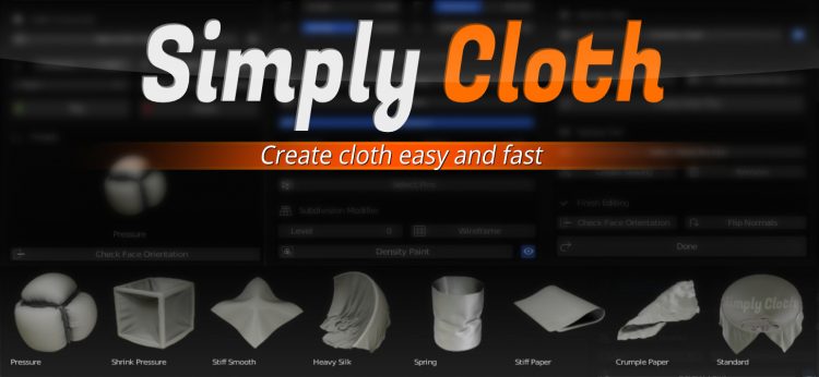 Blendermarket - Simply Cloth Pro