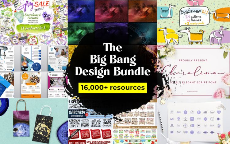 Inkydeals - The Big Bang Design Bundle