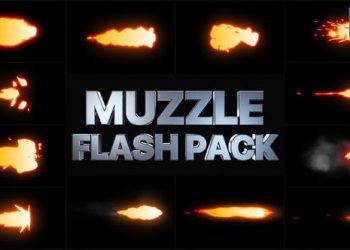 Muzzle Flash Pack | After Effects