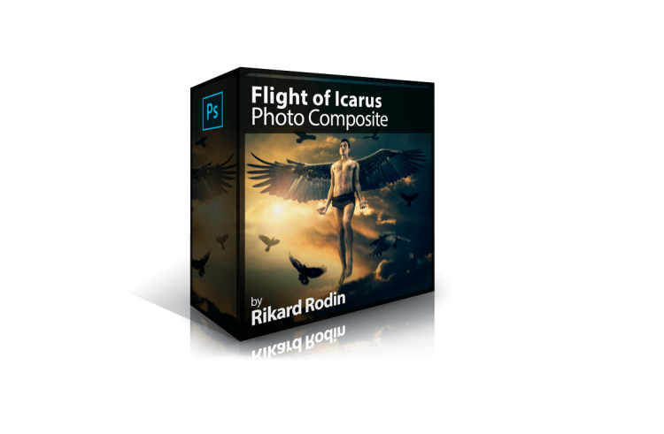 PhotoSerge – Flight of Icarus Photo Composite