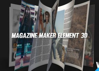 Magazine Maker Element 3D V3