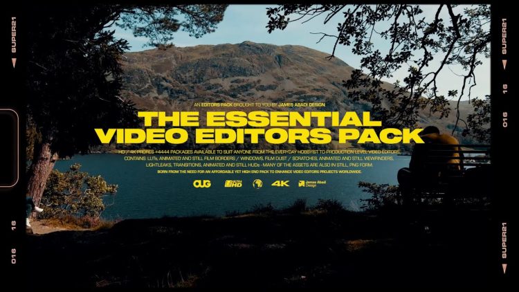 James Abadi - The Essential Video Editors Pack