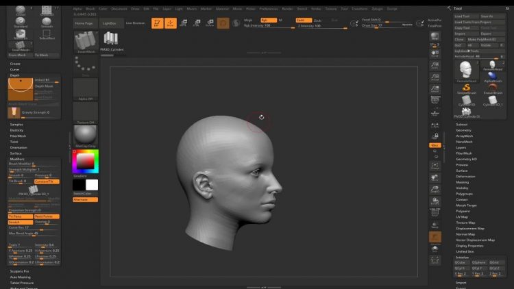 Sculpt And Modelling Your Very Own Custom Hair Brush And Hairstyle To Your 3D Character In Zbrush By Máté Vörös