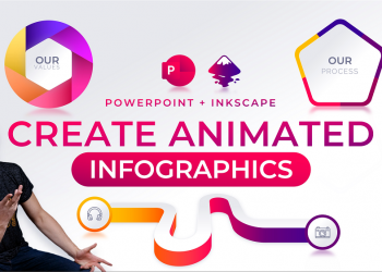 PowerPoint + Inkscape: Create Animated Infographics By One Skill
