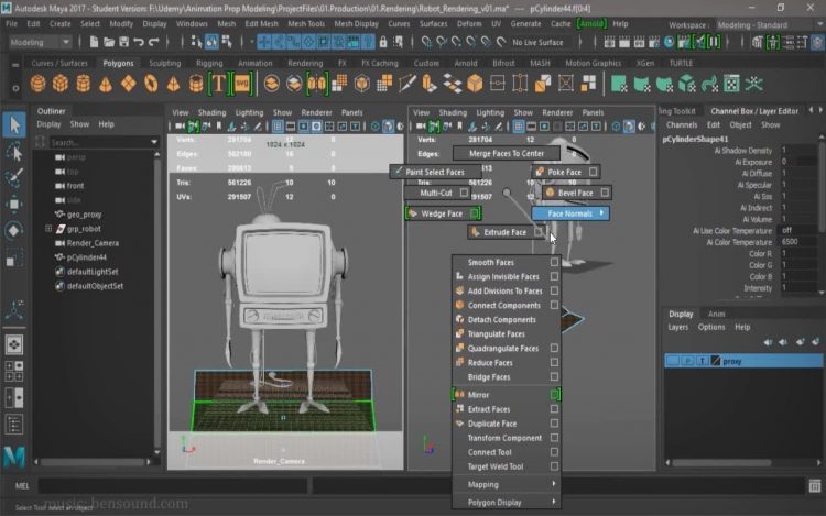 Create Professional 3D Models from Scratch in Maya By Alex Zaragoza