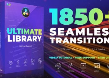 Videohive Seamless Transitions for DaVinci Resolve V3.1 29835571