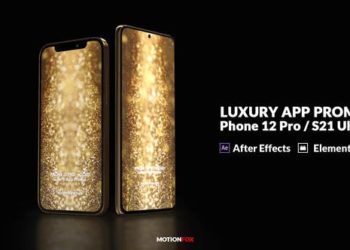 Videohive Luxury Mobile App Promo | Element 3D 33825652