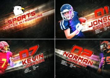 Videohive Sport Team Intro | Player Introducing 34108211