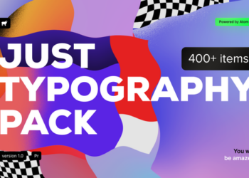 AtomX Just Typography Pack for Premiere Pro 34410712