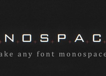 Aescripts Monospacer