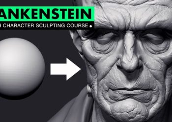 FlippedNormals – Sculpting Frankenstein’s Monster