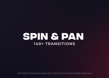 VideoHive 140+ Spin & Pan Transitions 38543939