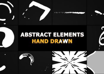 VideoHive Cartoon Abstract Elements | DaVinci Resolve 38598212