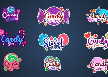 VideoHive Cartoon Candy Text Animations [After Effects] 38693089