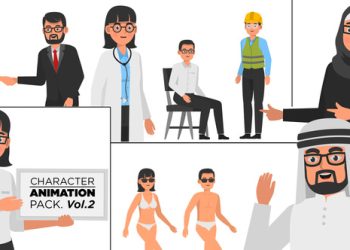 VideoHive Character Animation Pack Vol.2 23749871