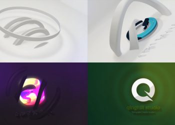 VideoHive Circular Abstract 3D Logo Reveal 38715833