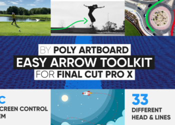 VideoHive Easy Arrow Toolkit For Final Cut Pro X & Apple Motion 5 38524224