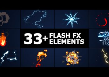 VideoHive Flash FX Elements | After Effects 38541549