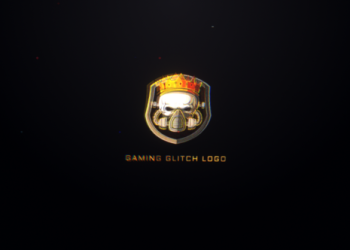 VideoHive Gaming Glitch Logo 38550345