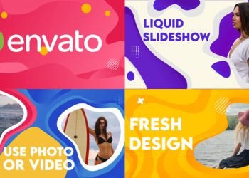 VideoHive Liquid Slideshow | DaVinci Resolve 38553968