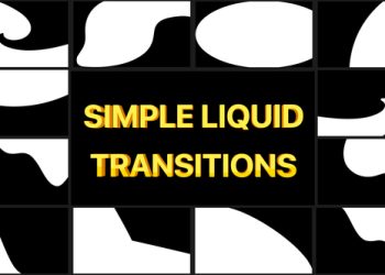 VideoHive Simple Liquid Transitions | After Effects 38663339