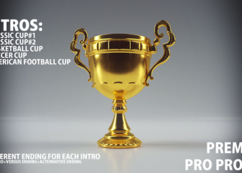 VideoHive Solid Sport Trophy Intro (Opener) Premiere Pro 38734142