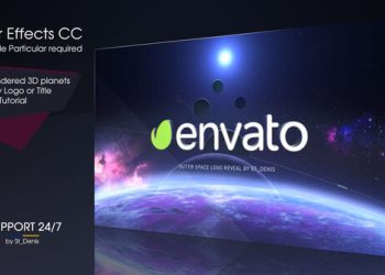 VideoHive Space Logo Reveal 38404308