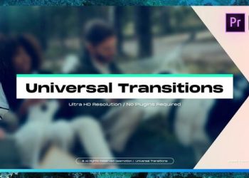 VideoHive Universal Transitions For Premiere Pro 38731359