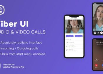 VideoHive Viber UI - Audio & Video Calls | Premiere Pro 38714924
