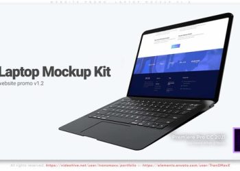 VideoHive Website Promo. Laptop Mockup v1.2 38670799