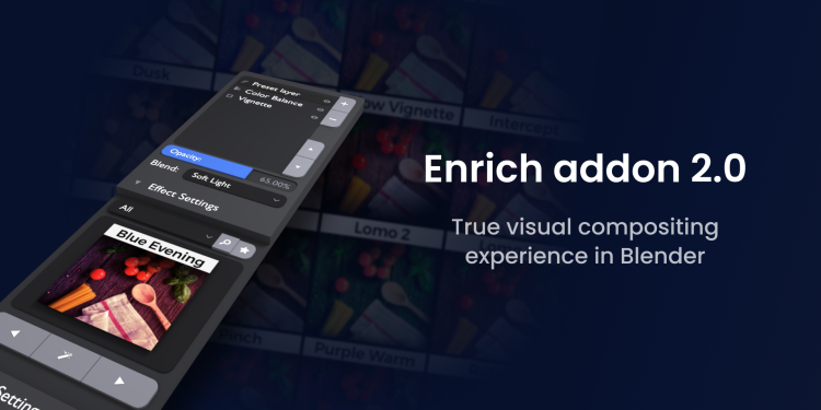 Blender Market – Enrich True Visual Compositing v2.1.0