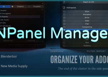 Blender Market – N Panel Manager v1.2