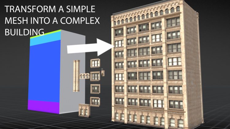 Gumroad – Blender Geometry Node Tools – Procedural Building