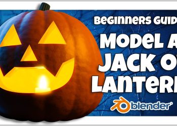 Skillshare - Blender 3D for Beginners Model a Jack-o'-lantern