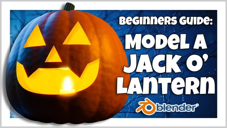 Skillshare - Blender 3D for Beginners Model a Jack-o'-lantern