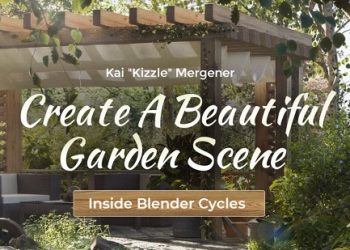 Wingfox – Create A Beautiful Garden Scene Inside Blender Cycles