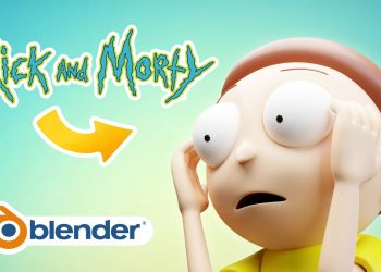 Learn How to Create 3D Rick And Morty Character By Zerina 3D