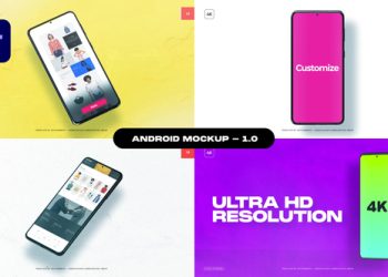 VideoHive Android Mockup - Package 01 - For Premiere Pro 39732361