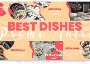 VideoHive Best Dishes Promo 39865601