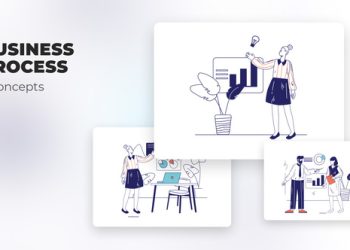 VideoHive Business process - Flat concepts 39984626