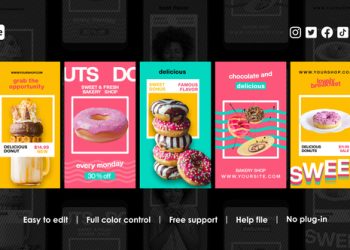VideoHive Cafe Instagram Stories 39914395