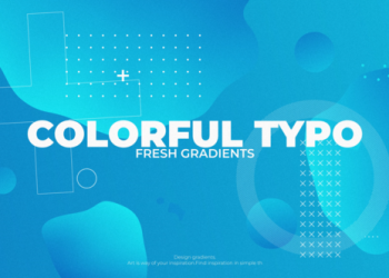 VideoHive Color Gradient Typo 39596697