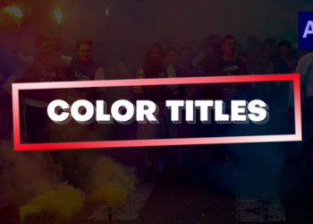 VideoHive Colorful Text Titles 39727714