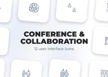 VideoHive Conference & Collaboration- user interface icons 39695510